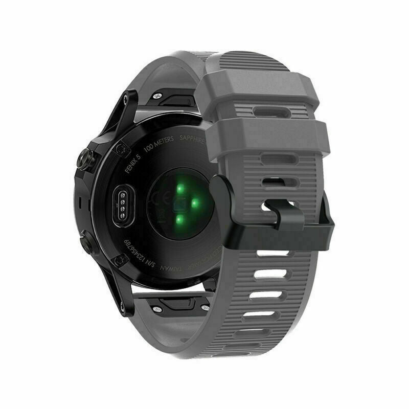 Correa silicona Garmin Fenix 8 Pro - 51mm (gris)
