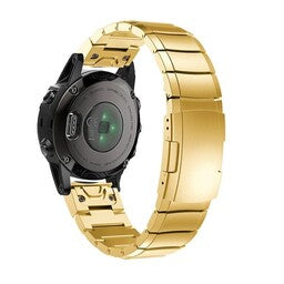 Correa de metal Garmin Instinct E - 45mm (goud)