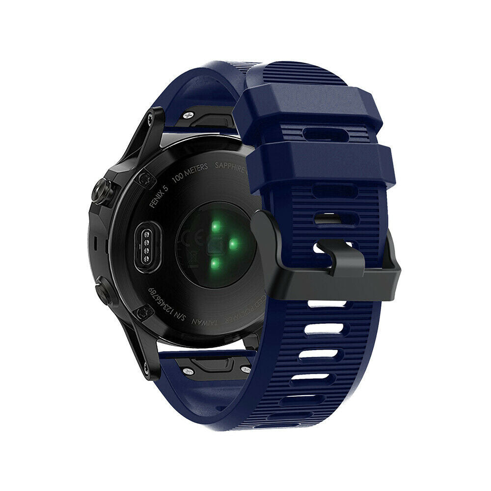 Garmin Fenix 8 Pro - 51mm Silicone Strap (Dark Blue)