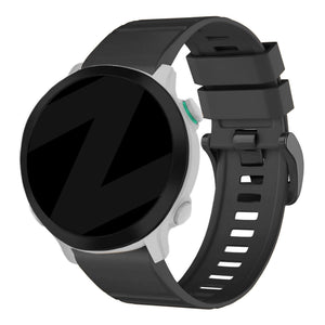 Bandz Correa silicona con hebilla Garmin Quatix 8 Pro - 47mm (negro)