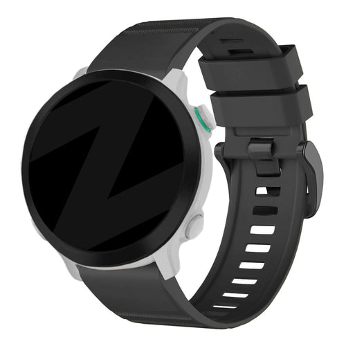 Bandz Correa silicona con hebilla Garmin Quatix 8 Pro - 47mm (negro)