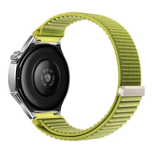 Correa nylon ondulada Huawei Watch GT 7 Pro (verde campo)