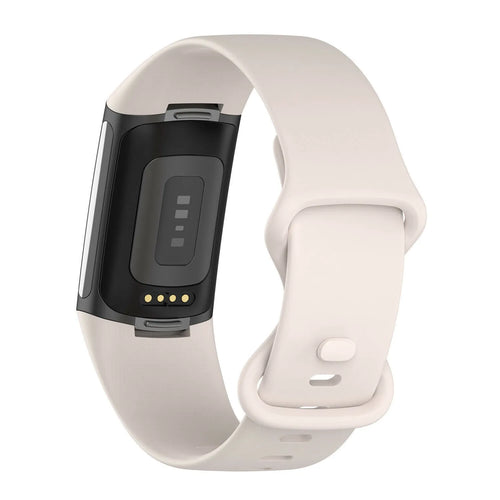 Silicone Strap, on a watch, 3/4 rear view