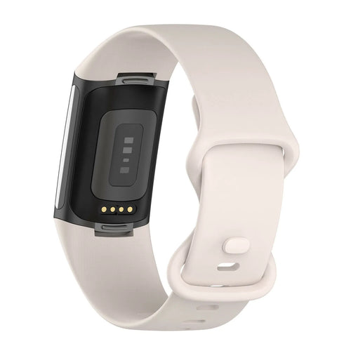 Silicone Strap, on a watch, 3/4 rear view