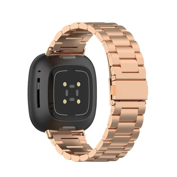 fitbit versa 3 fitbit sense gliederarmband rose gold 1