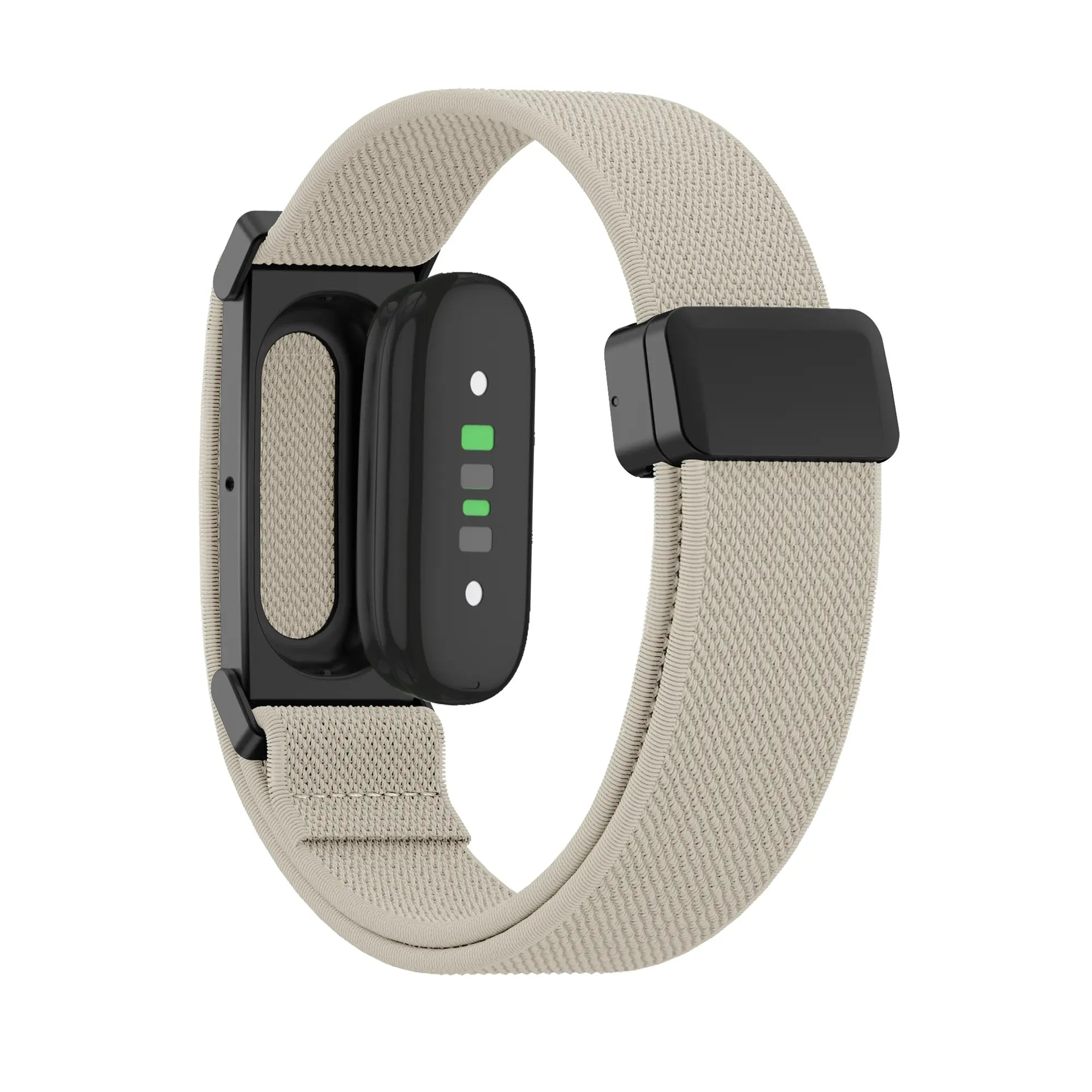 Bandz Correa nylon con hebilla-D Fitbit Air (blanco estrella)