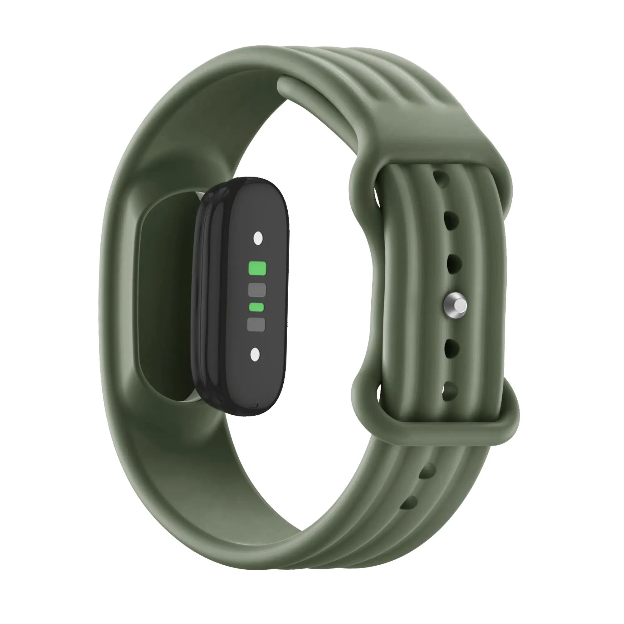 Bandz Corea silicona 'Clásico' Fitbit Air (verde militar)