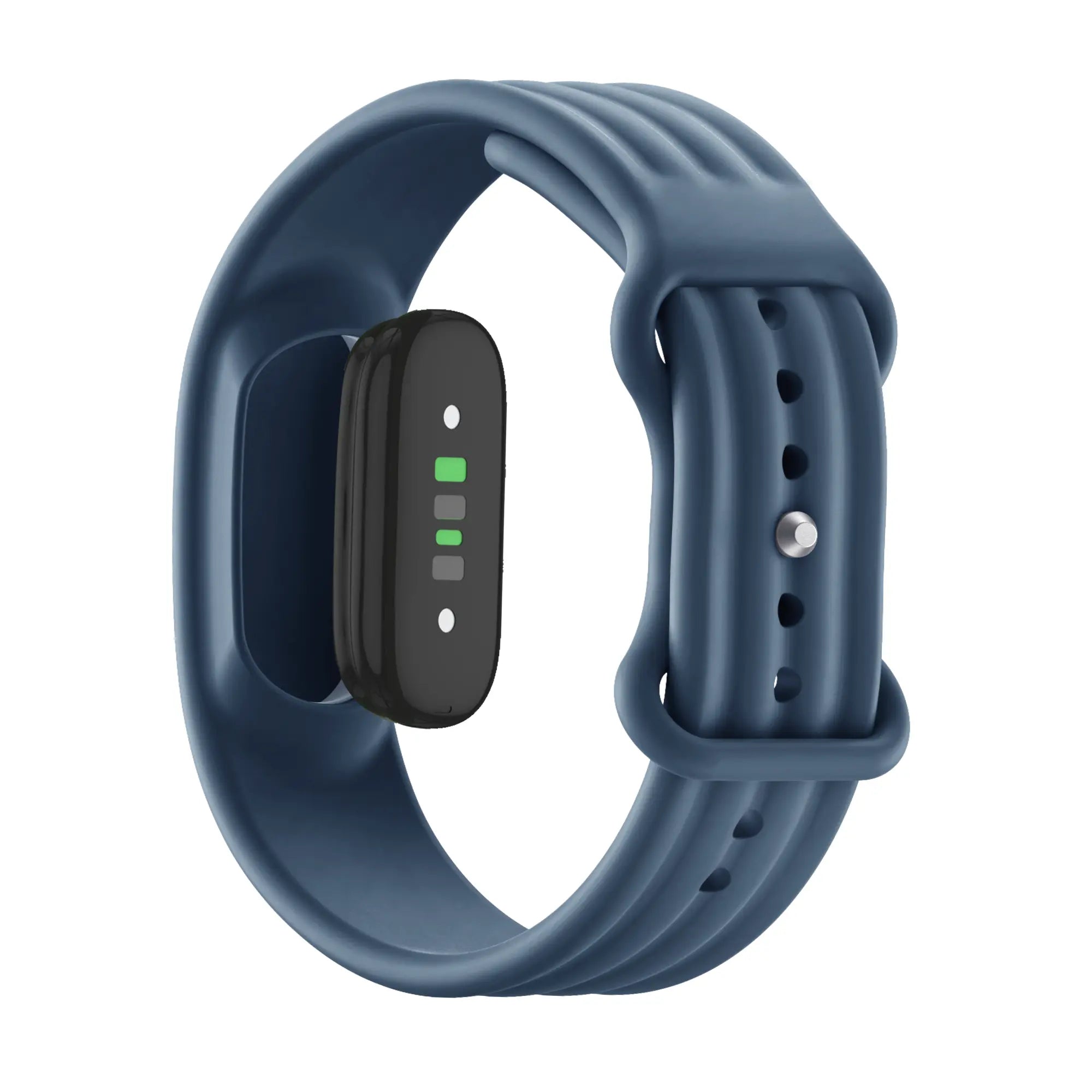Bandz Corea silicona 'Clásico' Fitbit Air (gris-azul)