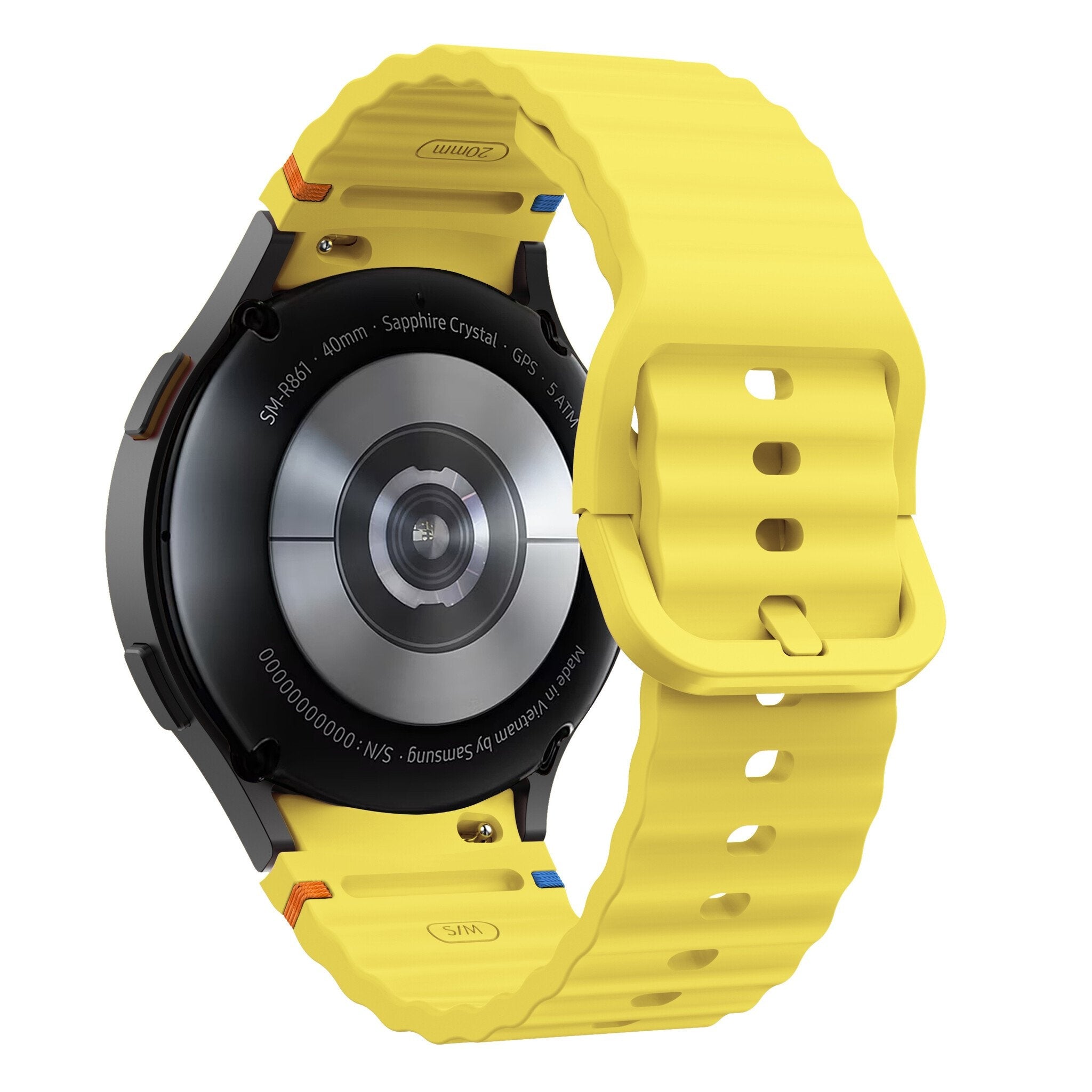 Samsung Galaxy Watch 6 Classic 47mm Wave Strap (Flash Yellow)