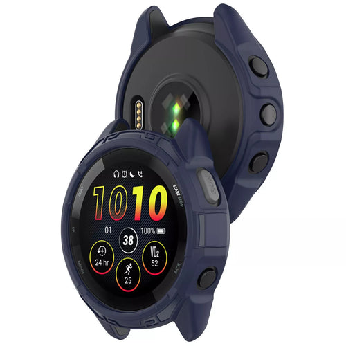 Funda TPU robusta Garmin Forerunner 265 (azul)