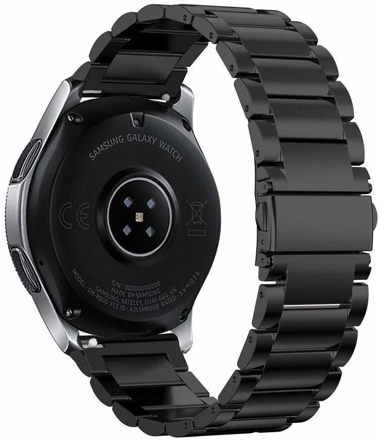 Correa acero Garmin Vivoactive 6 (negro)