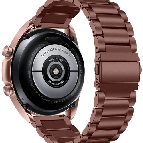 Correa acero Xiaomi Watch S3 (bronze-marrón)
