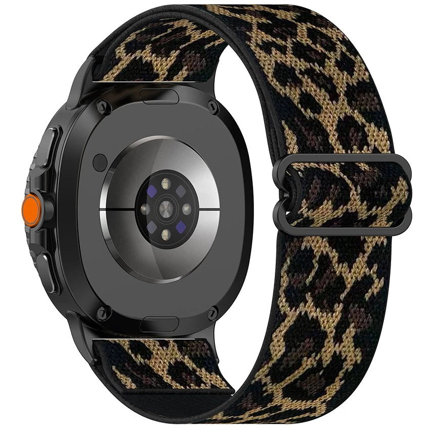 Correa elástica Samsung Galaxy Watch 8 Classic (Leopardo)