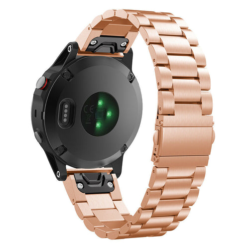 Garmin D2 Delta Steel Strap (Rose Gold)