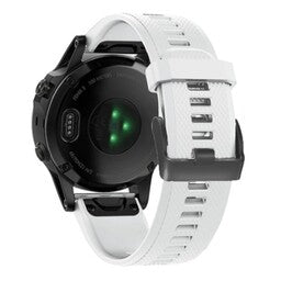 Correa silicona outdoor Garmin Instinct 3 - 45mm (blanca)