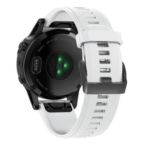 Correa silicona Garmin Quatix 8 - 47mm (blanco)