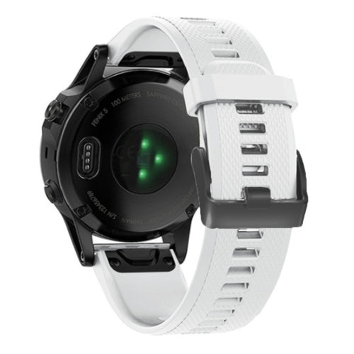 Correa silicona Garmin Fenix 8 Pro - 47mm (blanco)