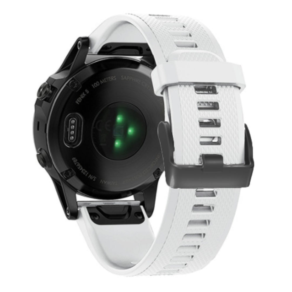 Correa silicona Garmin Fenix 8 Pro - 47mm (blanco)