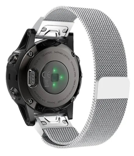 Correa milanesa Garmin D2 Delta S (plateado)