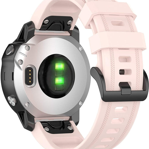 Correa silicona Garmin Approach S70 - 42mm (rosa claro)