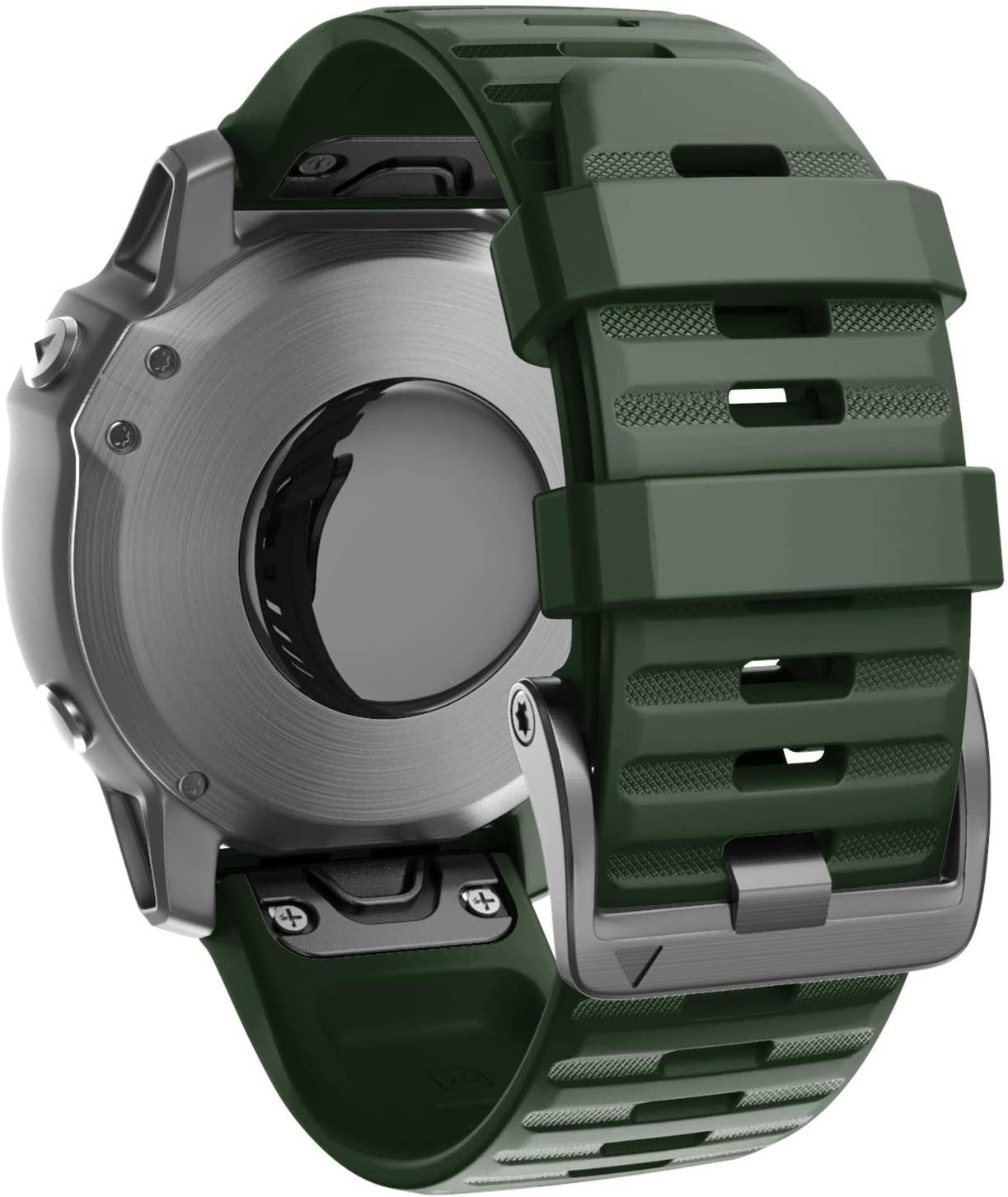 Correa silicona Garmin Descent MK1 (verde oscuro)