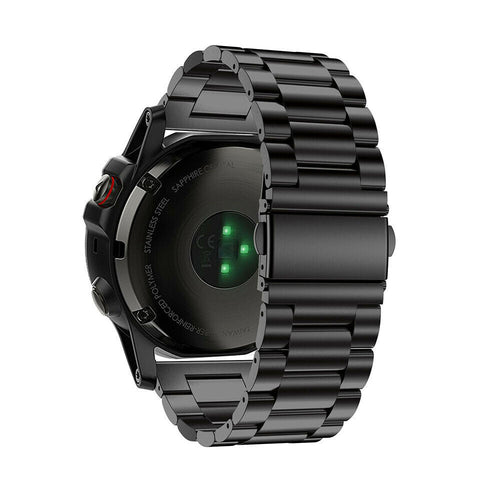 Correa acero Garmin Fenix 8 Pro - 51mm (negro)