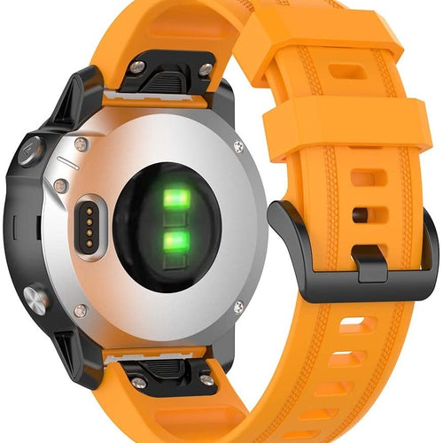 Garmin D2 Delta S Silicone Strap (Orange)