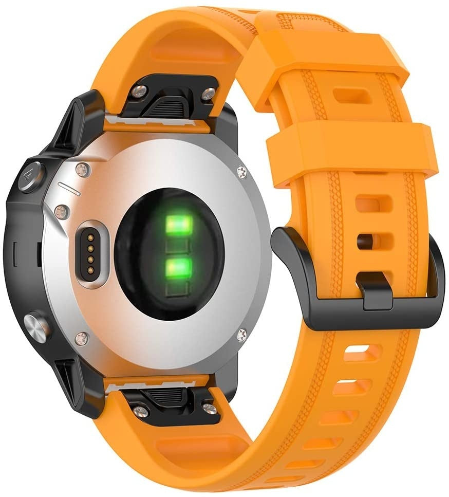 Correa silicona Garmin Descent Mk2S (naranja)