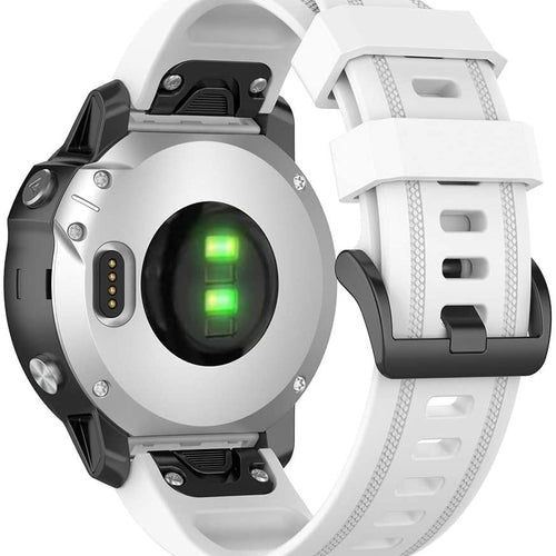 Correa silicona Garmin Descent Mk3(i) - 43mm (blanco)