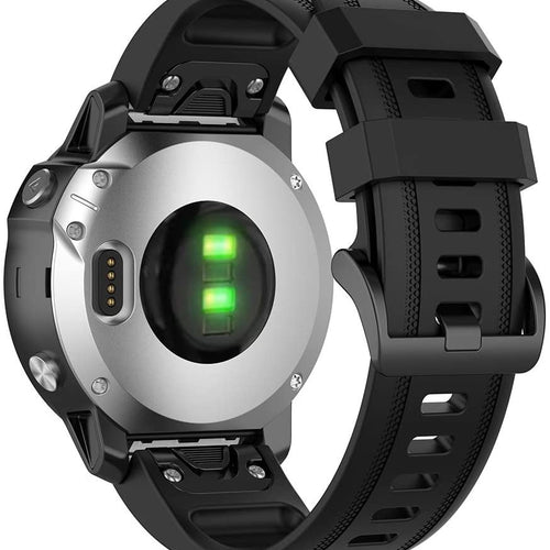 Correa silicona Garmin Approach S70 - 42mm (negro)