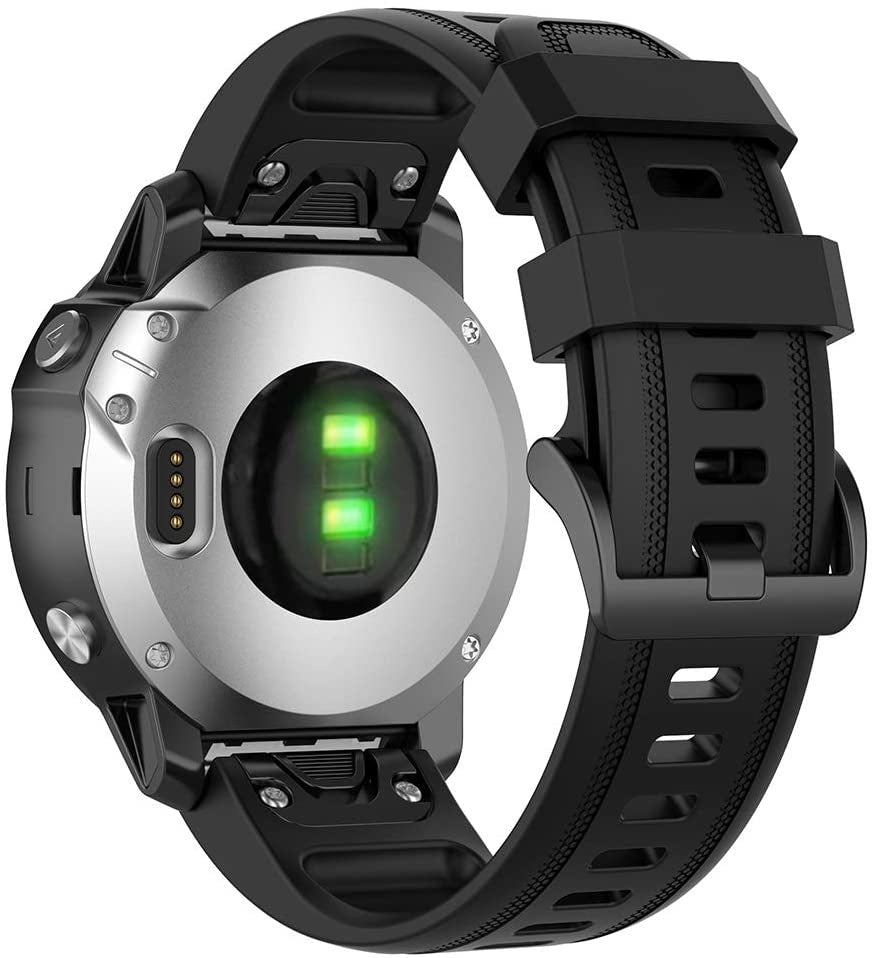Correa silicona Garmin D2 Delta S (negro)