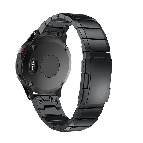 Garmin Forerunner 965 Metal Strap (Black)