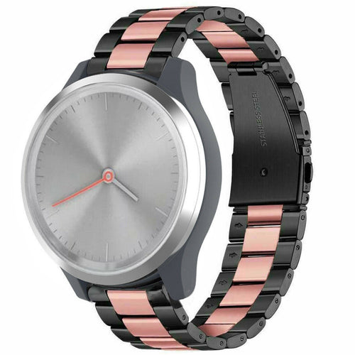 garmin-vivomove-3s-stahlarmband-schwarz-rosa