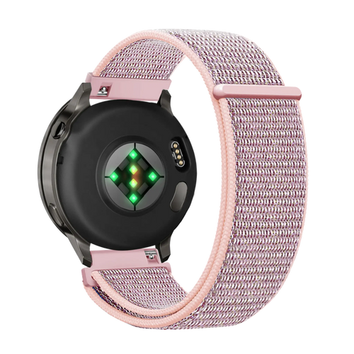 Bandz Correa nylon Loop Garmin Venu 4 - 41mm (rosa arena)