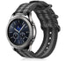 Correa nylon con hebilla Samsung Gear S3 (negro/gris)