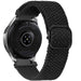 Correa reloj nylon tejida 22mm - universal (negro)
