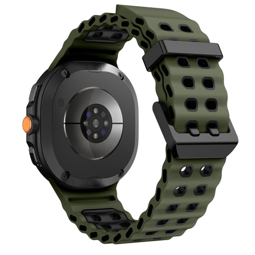 Correa Ocean Samsung Galaxy Watch 8 Classic (verde/negro)