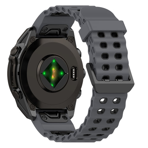 Garmin Approach S60 Wave Sport Strap (Dark Grey/Black)