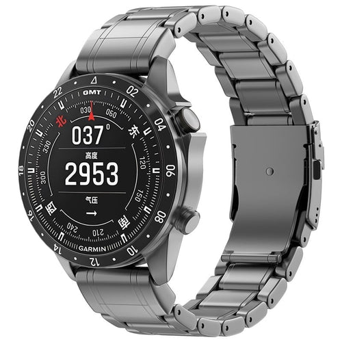 Garmin Forerunner 970 Premium Titanium Strap (Graphite)
