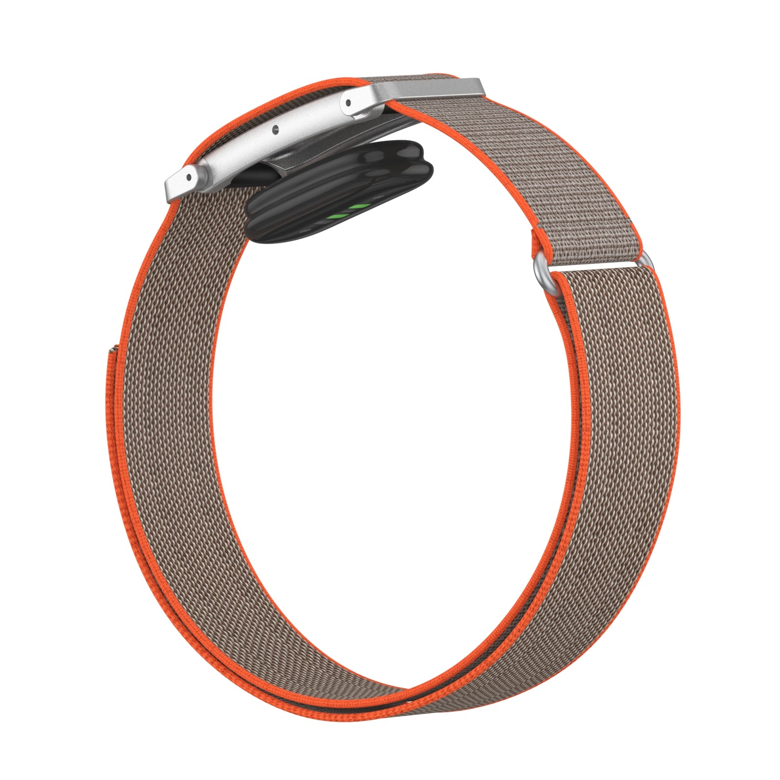 Correa nylon bíceps Fitbit Air (gris/naranja)