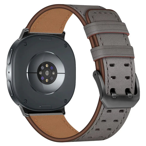 Samsung Galaxy Watch 9 - 40mm Double Pin Leather Strap (Grey)