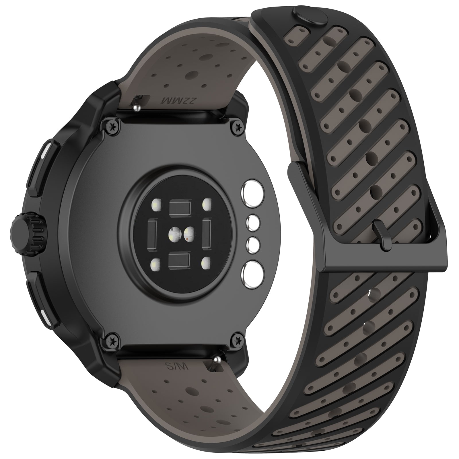 Amazfit Cheetah (Pro) Striped Silicone Strap (Grey)