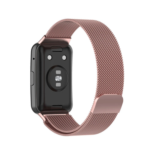 Correa Milanesa Huawei Watch Fit SE (rosa)