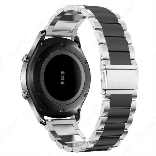 Correa acero Coros Pace 2 (plateado/negro)