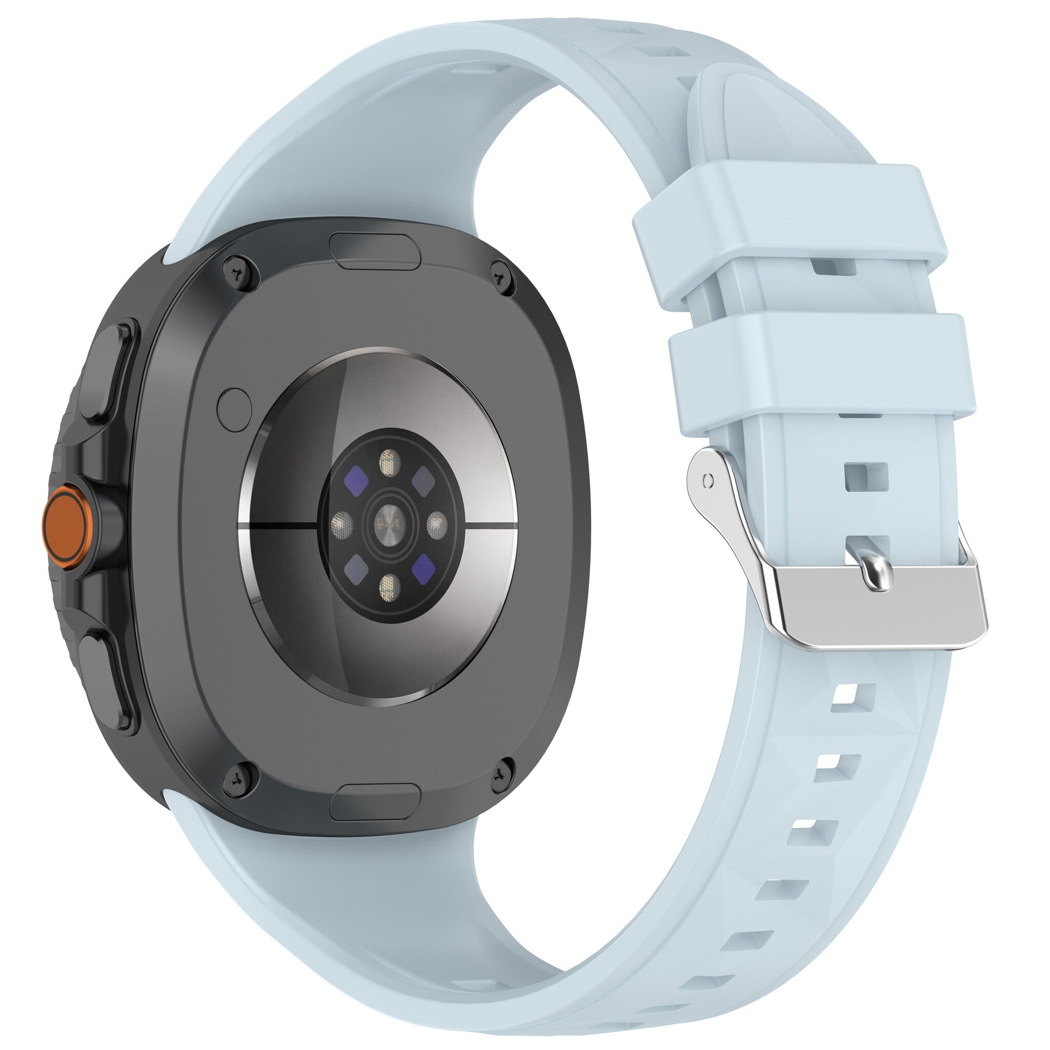 Correa silicona diamante Samsung Galaxy Watch 9 - 40mm (azul claro)