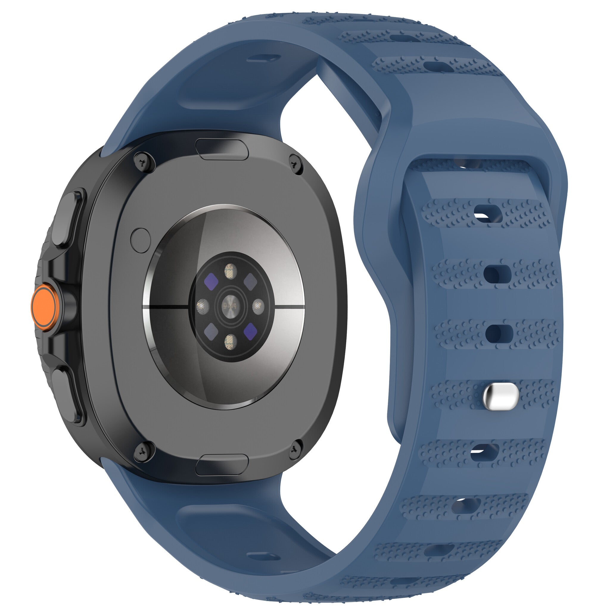 Samsung Galaxy Watch 9 - 40mm Outdoor Silicone Strap (Grey-Blue)