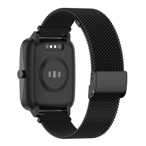 Correa milanesa ID205L (negro)