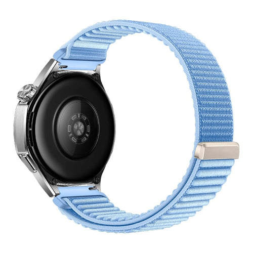 Samsung Galaxy Watch Active Wave Nylon Strap (Light Blue)