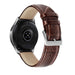 Correa reloj cuero de cocodrilo granulado 22mm - universal (marrón)