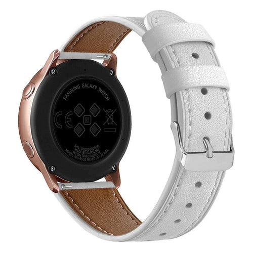 Withings ScanWatch 2 - 42mm Modern Leather Strap (White)